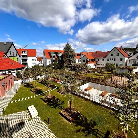 Apartment Oezels Designer Loft Metzingen - Smart Tv, Netflix, Private Kostenlose Tiefgarage, Self-express Check-in,check-out, Outlet 100m *
